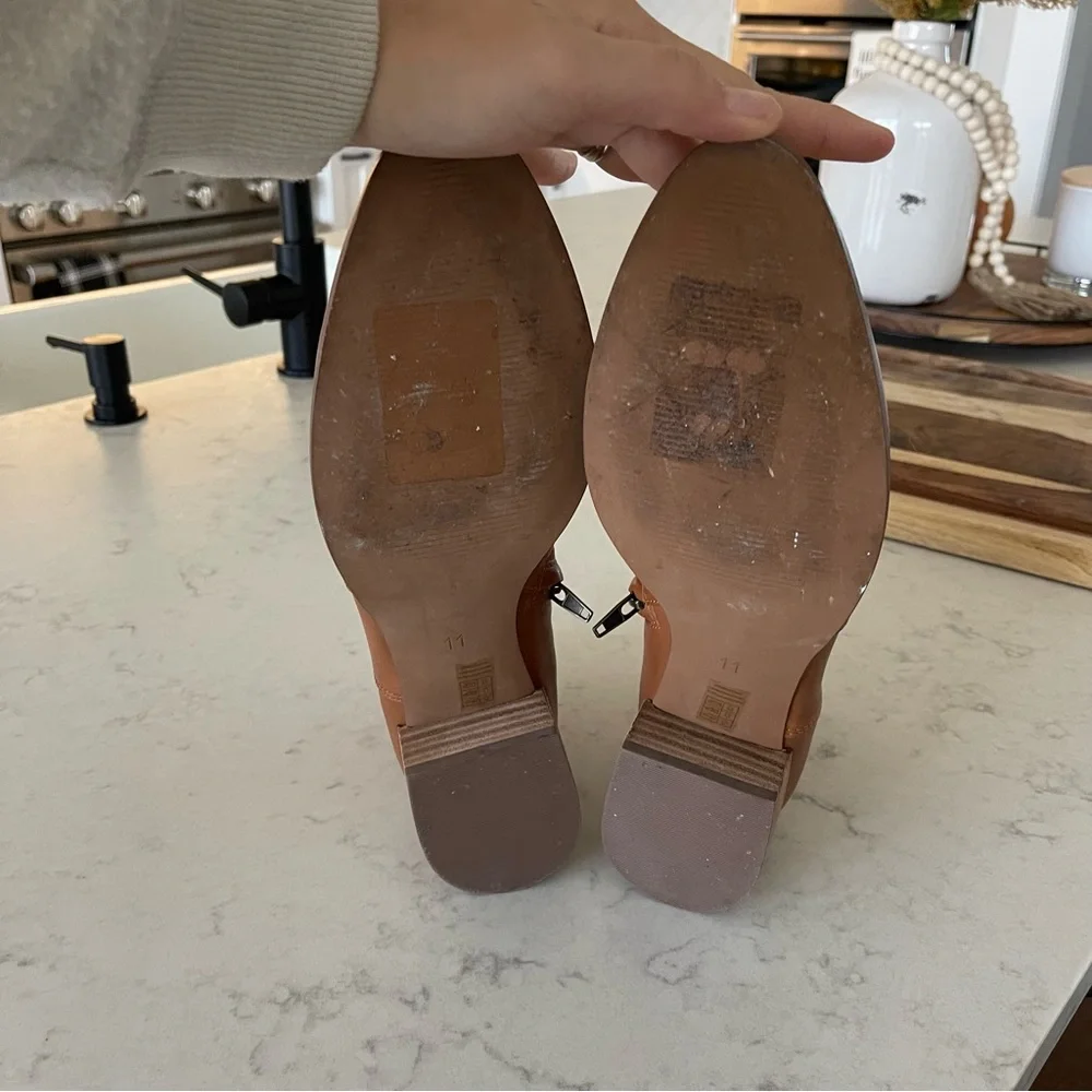 Womens Madewell leather booties - Picture 6 of 10